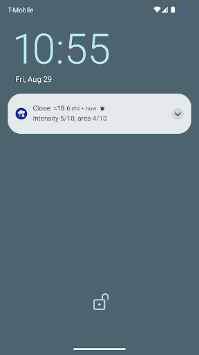 Rain Alarm screenshot