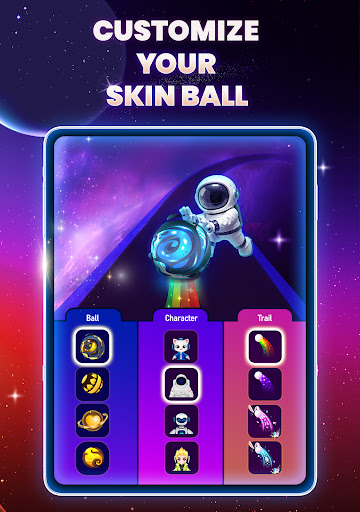 Captura de pantalla de Dancing Road Color Balls Match