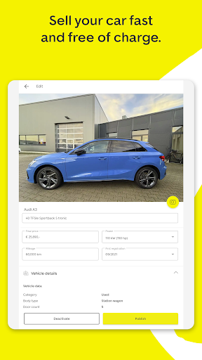 AutoScout24: Automobile market screenshot