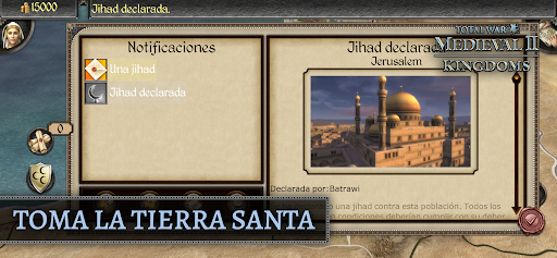 Captura de pantalla de Total War: MEDIEVAL II