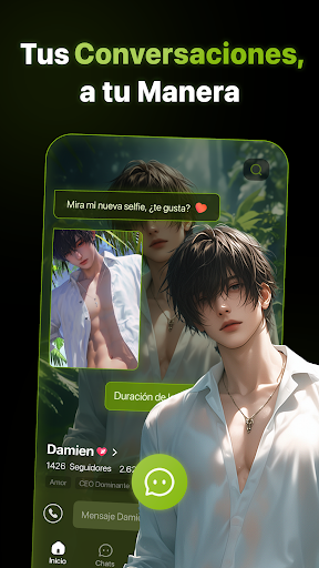 Captura de pantalla de PolyBuzz: Chatea con Amigos IA