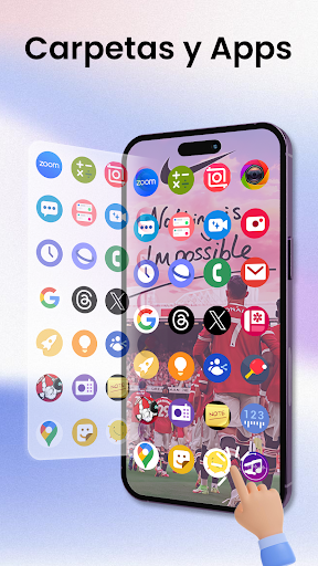 Captura de pantalla de Lanzador OS - Temas & Widgets