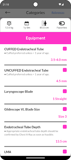 Pedi STAT screenshot
