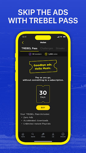 TREBEL: Music, MP3 & Podcasts Screenshot