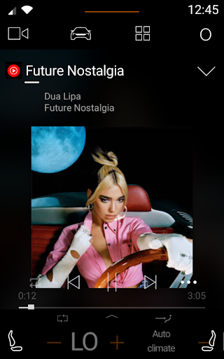 Captura de pantalla de YouTube Music
