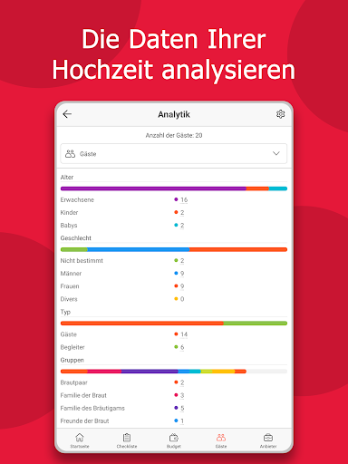 Hochzeitsplaner von MyWed Screenshot