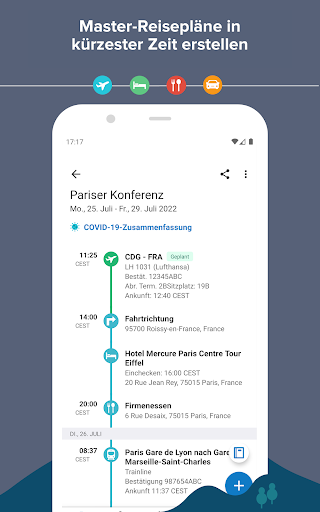 TripIt: Reiseplaner Screenshot