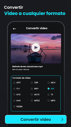 Captura de pantalla de Comprimir Video Y Convertidor