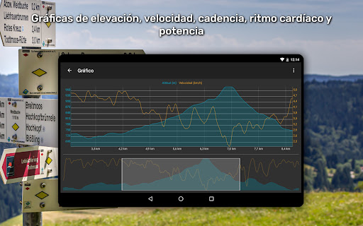 Captura de pantalla de GPX Viewer PRO: caminar y bici
