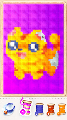 Captura de pantalla de Punto de cruz Mágico: Pintar