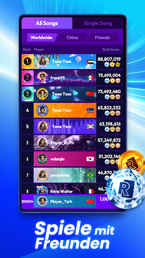Rhythm Rush-magic musik spiele Screenshot