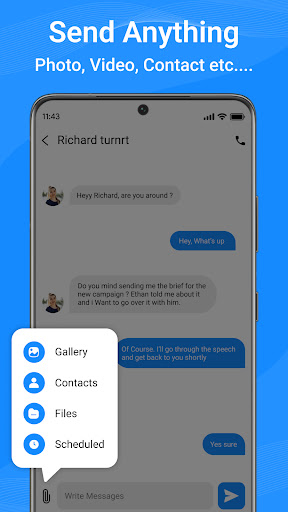 Captura de pantalla de Messages: Text SMS
