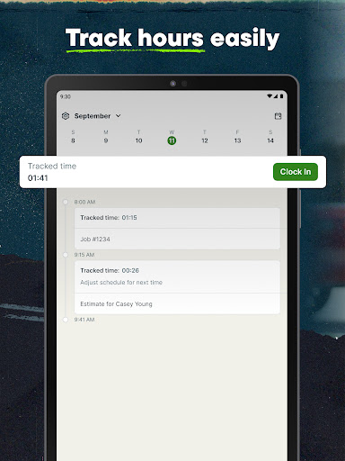 Captura de pantalla de Jobber: Field Service Software