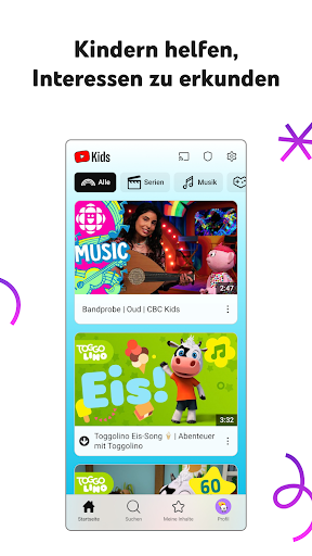 YouTube Kids Screenshot