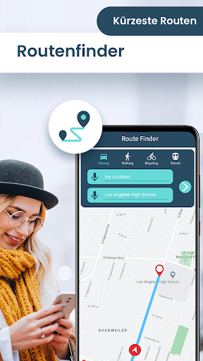 GPS Navigation Leben Karte Screenshot