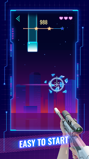 Captura de pantalla de Rhythm Fire-EDM Shooting Game