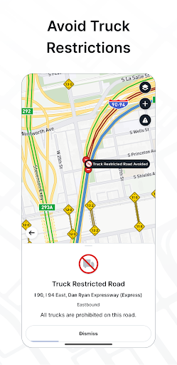 Captura de pantalla de TruckMap - Truck GPS Routes