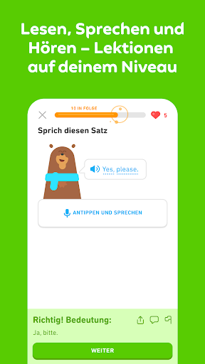 Duolingo: Sprachkurse Screenshot