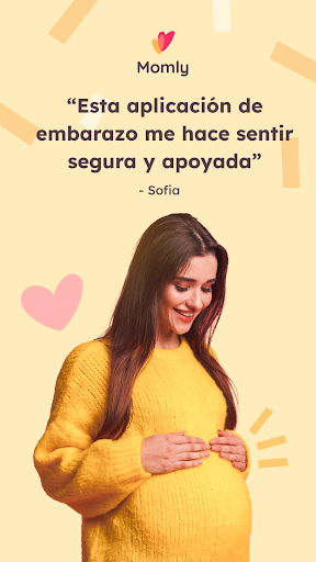 Captura de pantalla de Calendario de embarazo - Momly