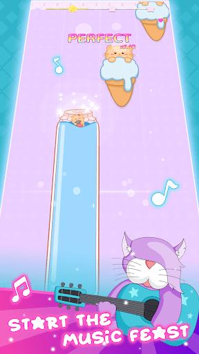 Captura de pantalla de Dream Notes: Cute Music Game