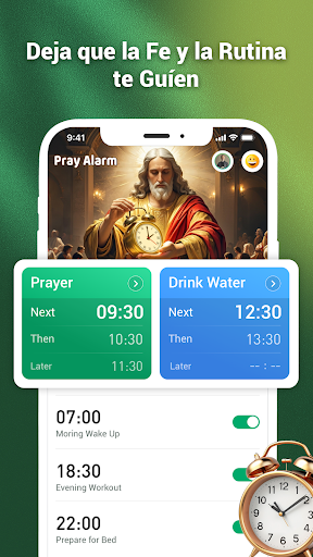 Captura de pantalla de Alarma Oración, Plan y Biblia