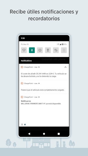 Captura de pantalla de ChargePoint