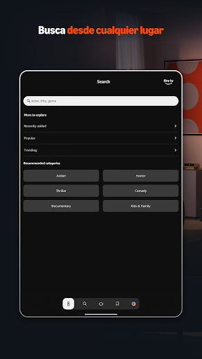Captura de pantalla de Amazon Fire TV