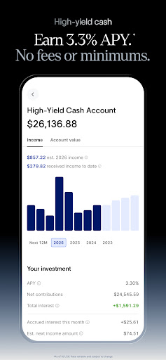 Captura de pantalla de Public – Stocks and Options