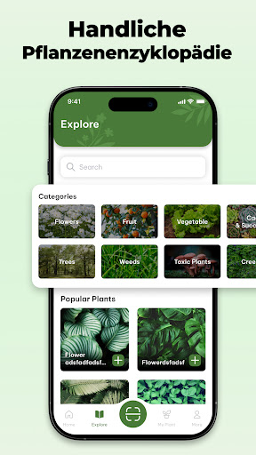 Pflanzenbestimmung & Pflege Screenshot