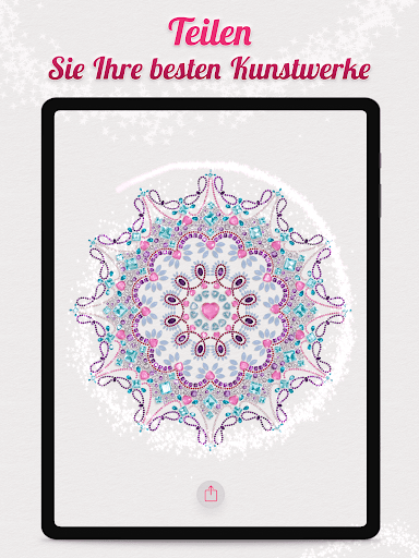 Dazzly - Diamant-Kunst Malbuch Screenshot