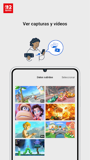 Captura de pantalla de Nintendo Switch App