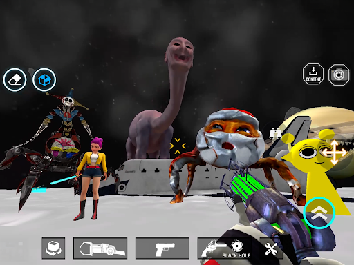 Captura de pantalla de Sandbox in space