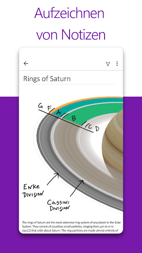 Microsoft OneNote: Save Notes Screenshot