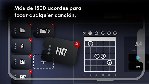 Captura de pantalla de Real Guitar: tocar la guitarra