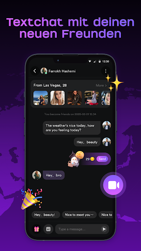 Camsea – Videochat Screenshot