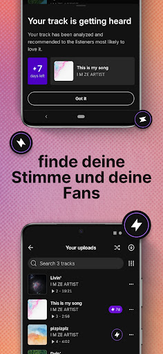 SoundCloud: Musik für Dich Screenshot