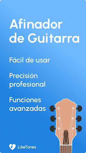 Captura de pantalla de Afinador de Guitarra LikeTones