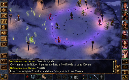 Captura de pantalla de Baldur's Gate Enhanced Edition