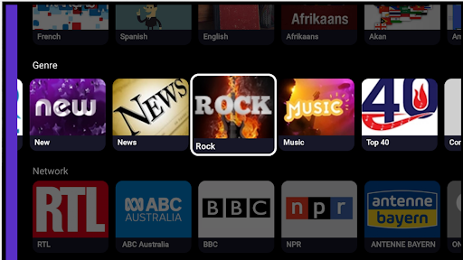 Radio FM: Live-Radio-App Screenshot