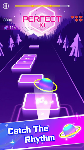 Captura de pantalla de Music Hop: EDM Rush