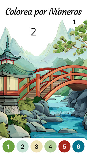 Captura de pantalla de Zen Color - Colorea por número