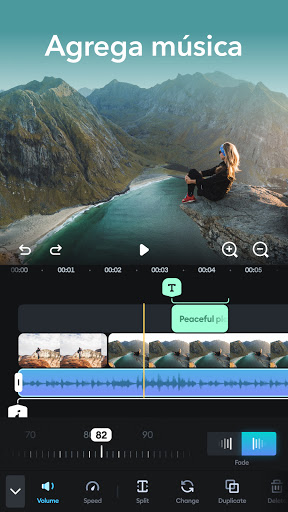 Captura de pantalla de Splice: Editor de Video y Foto