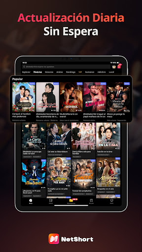 Captura de pantalla de NetShort - Populares series
