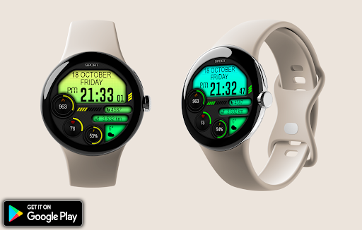 Captura de pantalla de Digital Iwasa Watch Face