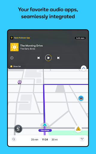Captura de pantalla de Waze Navegación y Tráfico