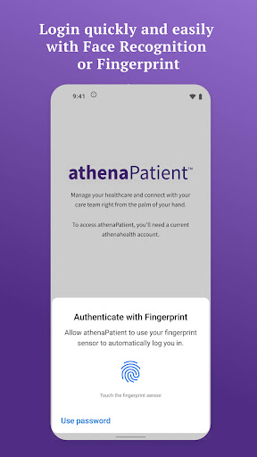 Captura de pantalla de athenaPatient