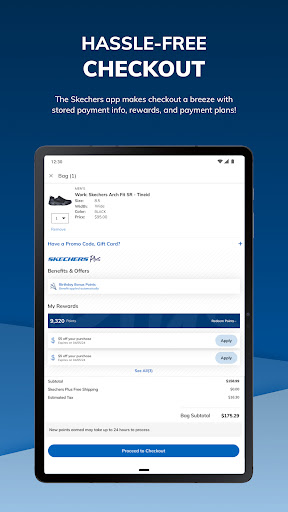 Captura de pantalla de Skechers