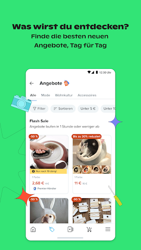 Wish: Shoppen und Sparen Screenshot