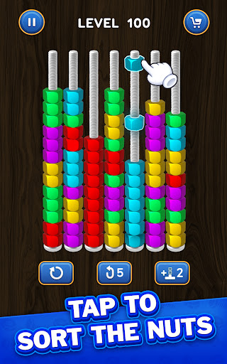 Nut Sort Puzzle - Color Sort screenshot