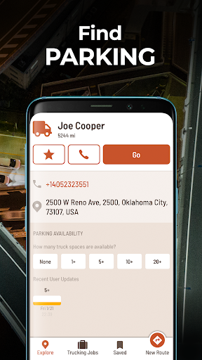 Captura de pantalla de Hammer: Truck GPS & Maps